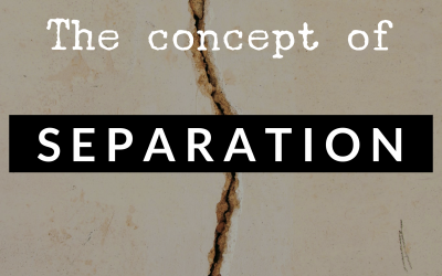 The Concept of Separation